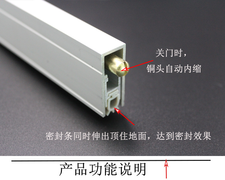 95视频在线观看网站95视频网RDA-31C(U2) 铝合金门底防尘器